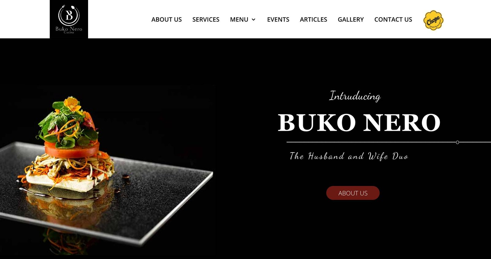 Italian Restaurant Singapore - Buko Nero