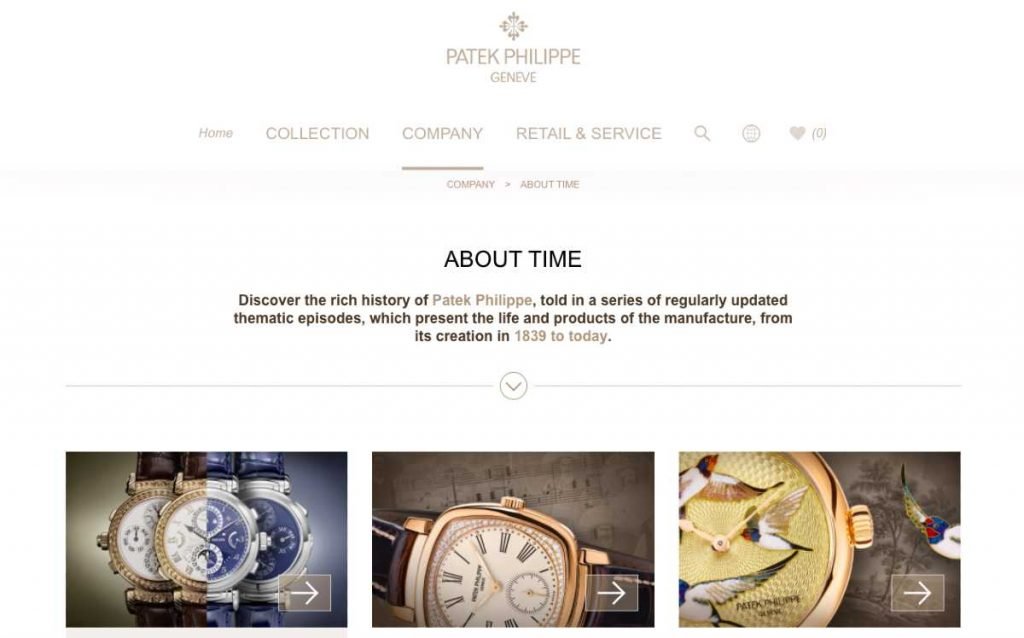 Patek luxury watch