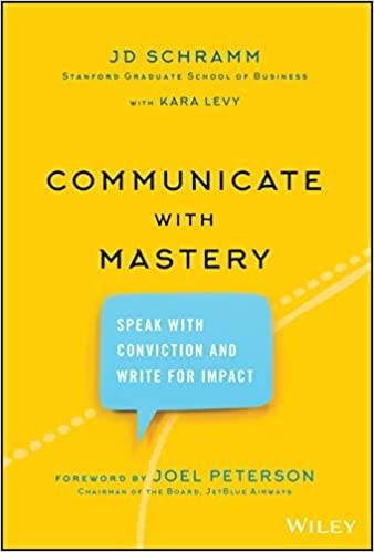 Communicate with Mastery book